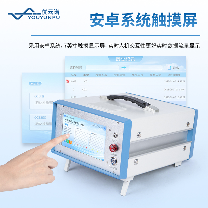便攜式紅外CO/CO2分析儀