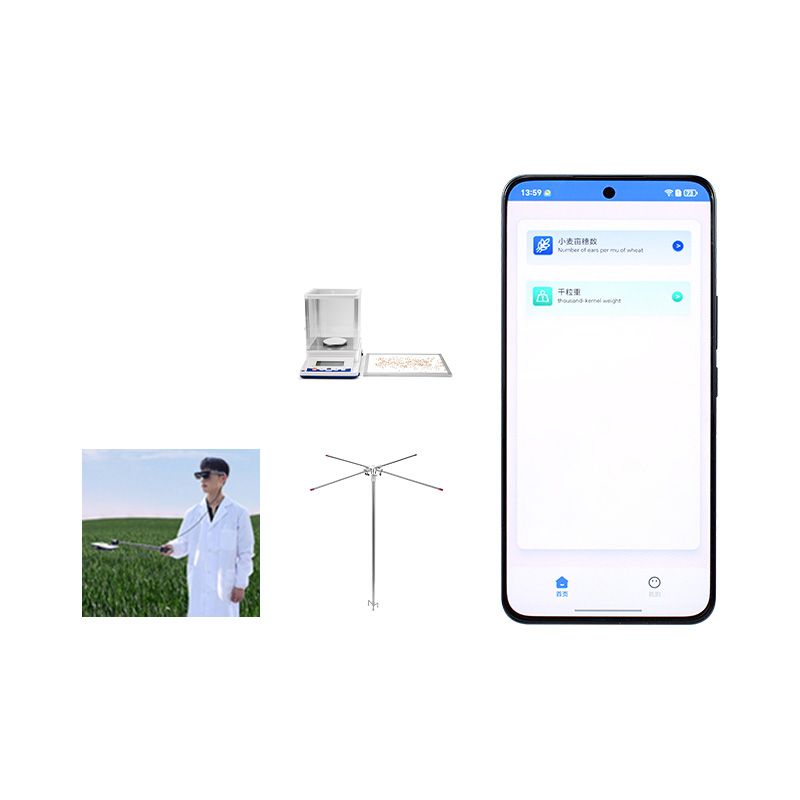 小麥畝穗數測量分析系統