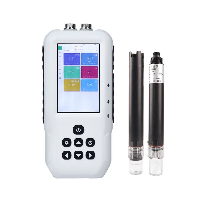 便攜式水質(zhì)水溫電導(dǎo)率PH檢測(cè)儀